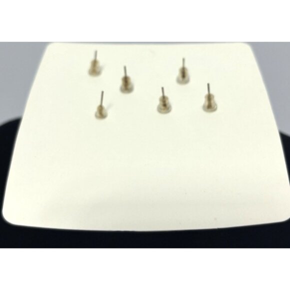 Lily 3 Pair Mismatched Stud Earrings Set Creative Style Fashion Jewelry *READ - Picture 3 of 4